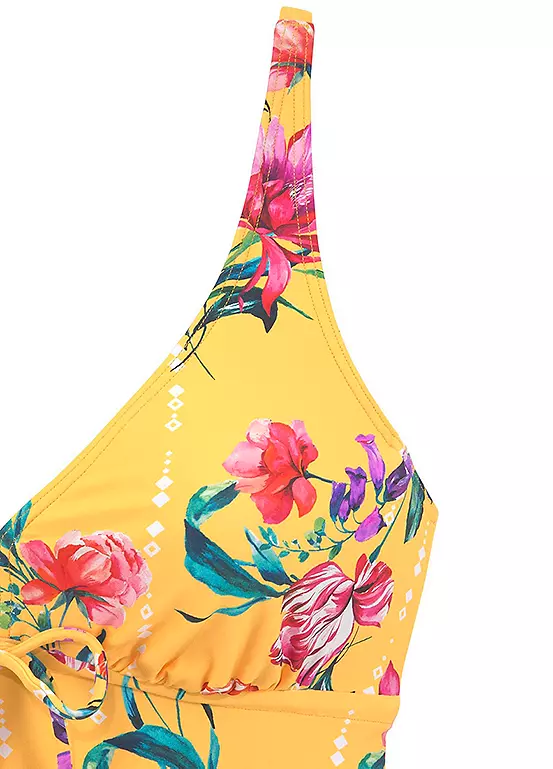 Sunseeker ’Modern’ Floral Print Underwired Tankini Top 3 Sunseeker ’Modern’ Floral Print Underwired Tankini Top - Image 3