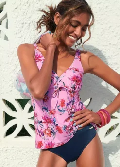 Sunseeker ’Modern’ Floral Print Underwired Tankini Top 18 Sunseeker ’Modern’ Floral Print Underwired Tankini Top -Garmonic Sales Store Sunseeker Modern Floral Print Underwired Tankini Top82492635FRSP