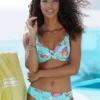 Sunseeker Patchwork Floral Print Underwired Bikini Top