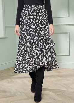 Together! Together Mono Print Skirt