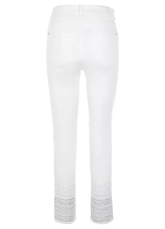 Together! Together Stretch Diamante Trim Jeans 6 Together! Together Stretch Diamante Trim Jeans - Image 6