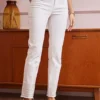 Together! Together Stretch Diamante Trim Jeans