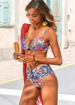 Vivance High Waist Bikini Bottoms 6 Vivance High Waist Bikini Bottoms -Garmonic Sales Store Vivance High Waist Bikini Bottoms61460140FRSP W01