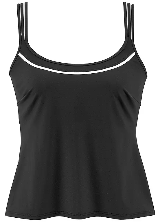 Vivance Underwired Tankini Top 2 Vivance Underwired Tankini Top - Image 2