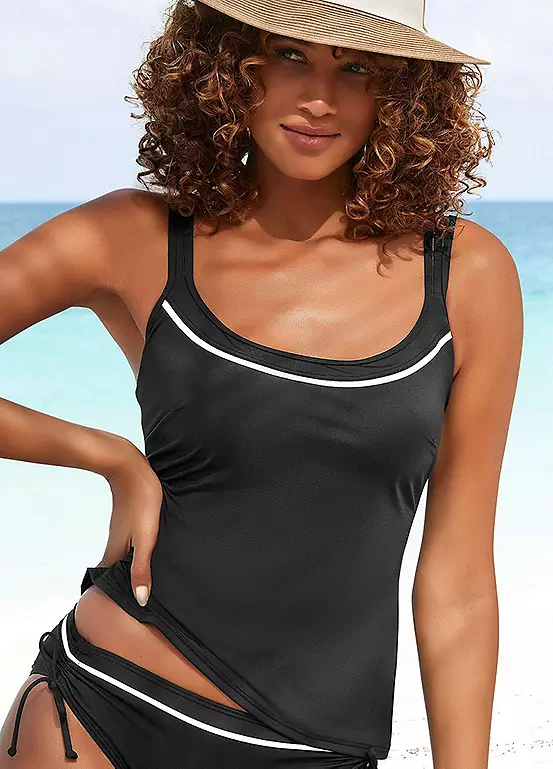 Vivance Underwired Tankini Top 1 Vivance Underwired Tankini Top