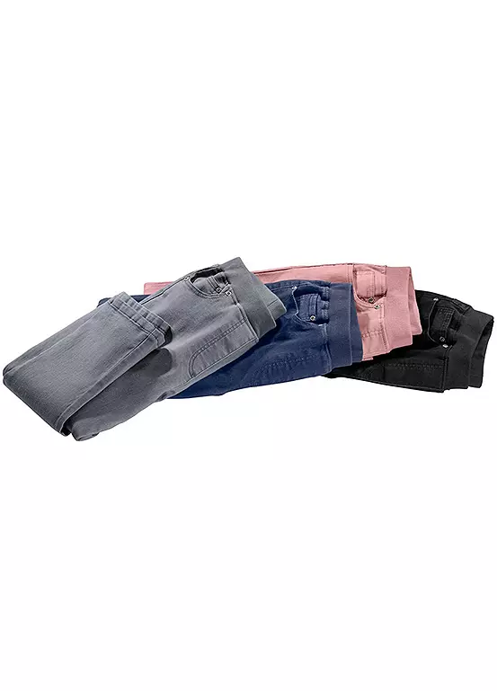 Washed Look Stretch Jeans 8 Washed Look Stretch Jeans - Image 8