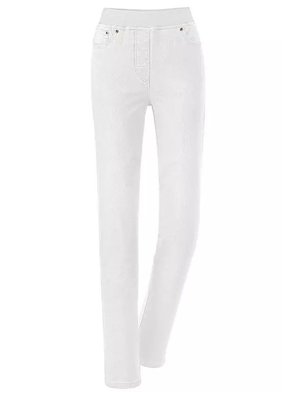 Washed Look Stretch Jeans 11 Washed Look Stretch Jeans - Image 11