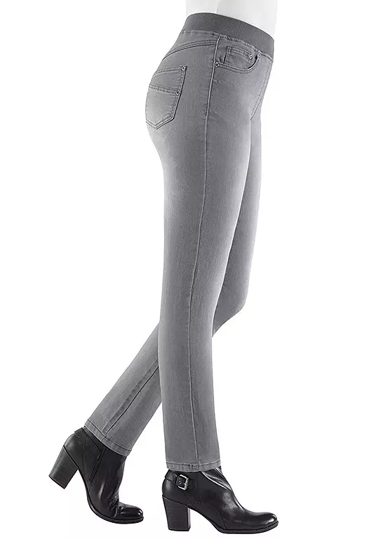 Washed Look Stretch Jeans 13 Washed Look Stretch Jeans - Image 13