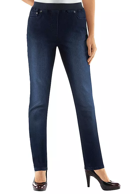 Washed Look Stretch Jeans 3 Washed Look Stretch Jeans - Image 3