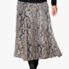 Witt A-Line Patterned Skirt
