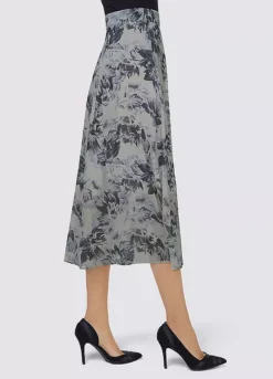 Witt Floral Print Woven Skirt -Garmonic Sales Store Witt Floral Print Woven SkirtH77989FRSP W02