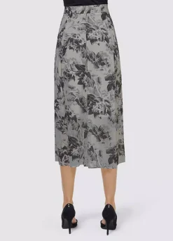 Witt Floral Print Woven Skirt -Garmonic Sales Store Witt Floral Print Woven SkirtH77989FRSP W03