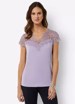 Witt Lace Short Sleeve T-Shirt -Garmonic Sales Store Witt Lace Short Sleeve T ShirtH17553FRSP W01