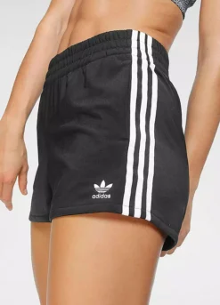 Adidas Originals Logo Print & Striped Shorts -Garmonic Sales Store adidas Originals Logo Print Striped Shorts88603609FRSP W02