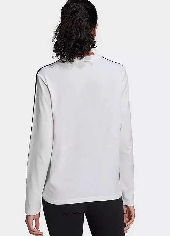 Adidas Performance 3-Stripes Long Sleeve Top 8 Adidas Performance 3-Stripes Long Sleeve Top - Image 8