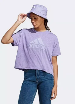 Adidas Performance Future Icons Short Sleeve Cropped T-Shirt -Garmonic Sales Store adidas Performance Future Icons Short Sleeve Cropped T Shirt12494530FRSP