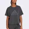 Adidas Performance Future Icons Short Sleeve Cropped T-Shirt