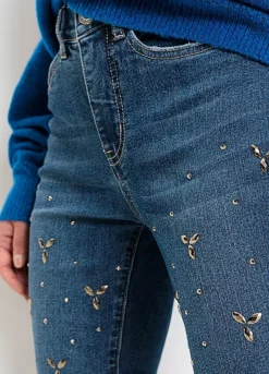 Bonprix Appliqué Stretch Jeans -Garmonic Sales Store bonprix Applique Stretch Jeans970794FRSP W02
