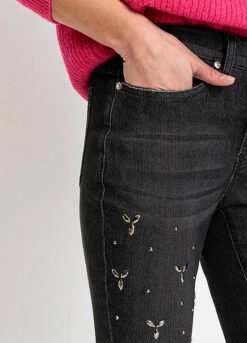 Bonprix Appliqué Stretch Jeans -Garmonic Sales Store bonprix Applique Stretch Jeans976119FRSP W02