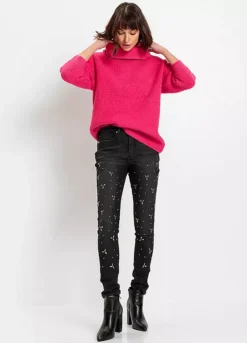 Bonprix Appliqué Stretch Jeans -Garmonic Sales Store bonprix Applique Stretch Jeans976119FRSP W04