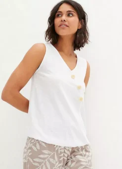 Bonprix Button Top