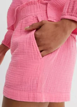 Bonprix Cotton Elasticated Waist Shorts -Garmonic Sales Store bonprix Cotton Elasticated Waist Shorts941069FRSP W03