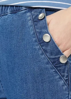 Bonprix Cropped Pull-On Jeans -Garmonic Sales Store bonprix Cropped Pull On Jeans929693FRSP W02