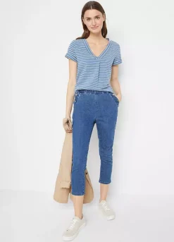 Bonprix Cropped Pull-On Jeans -Garmonic Sales Store bonprix Cropped Pull On Jeans929693FRSP W04