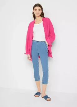 Bonprix Cropped Pull-On Jeans -Garmonic Sales Store bonprix Cropped Pull On Jeans935263FRSP W04