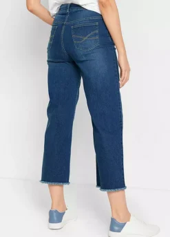 Bonprix Cropped Wide Leg Jeans -Garmonic Sales Store bonprix Cropped Wide Leg Jeans925563FRSP W01