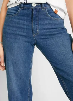 Bonprix Cropped Wide Leg Jeans -Garmonic Sales Store bonprix Cropped Wide Leg Jeans925563FRSP W02