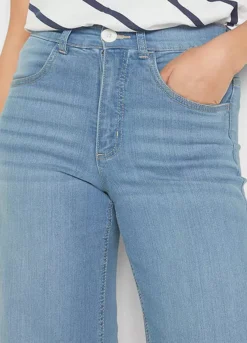 Bonprix Cropped Wide Leg Jeans -Garmonic Sales Store bonprix Cropped Wide Leg Jeans926313FRSP W02
