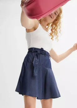 Bonprix Denim Skirt With Flounces -Garmonic Sales Store bonprix Denim Skirt with Flounces919433FRSP W02
