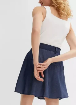 Bonprix Denim Skirt With Flounces -Garmonic Sales Store bonprix Denim Skirt with Flounces919433FRSP W03