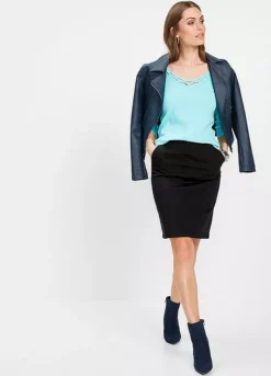 Bonprix Elasticated Waist Pencil Skirt -Garmonic Sales Store bonprix Elasticated Waist Pencil Skirt932092FRSP W04