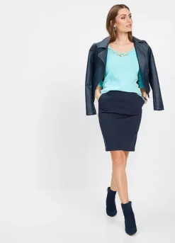 Bonprix Elasticated Waist Pencil Skirt -Garmonic Sales Store bonprix Elasticated Waist Pencil Skirt956880FRSP W04