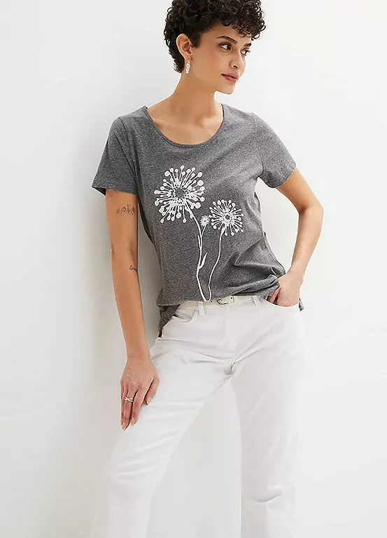 Bonprix Elderflower Print T-Shirt 19 Bonprix Elderflower Print T-Shirt - Image 19