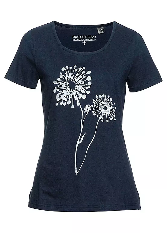 Bonprix Elderflower Print T-Shirt 2 Bonprix Elderflower Print T-Shirt - Image 2