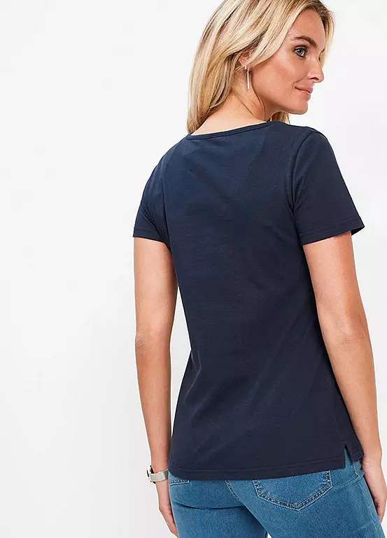 Bonprix Elderflower Print T-Shirt 3 Bonprix Elderflower Print T-Shirt - Image 3