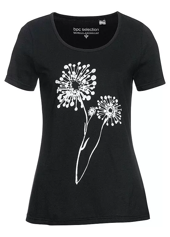 Bonprix Elderflower Print T-Shirt 8 Bonprix Elderflower Print T-Shirt - Image 8