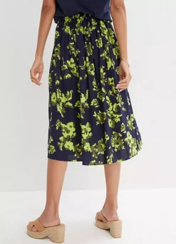 Bonprix Floral Viscose Skirt -Garmonic Sales Store bonprix Floral Viscose Skirt946589FRSP W01