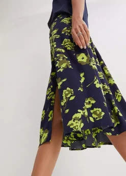 Bonprix Floral Viscose Skirt -Garmonic Sales Store bonprix Floral Viscose Skirt946589FRSP W03