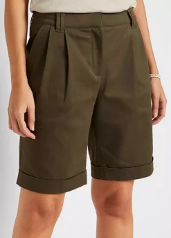 Bonprix High Rise Pleated Shorts -Garmonic Sales Store bonprix High Rise Pleated Shorts958659FRSP W02