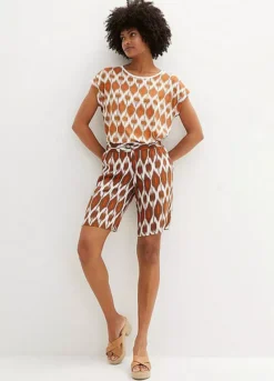 Bonprix Ikat Print Shorts -Garmonic Sales Store bonprix Ikat Print Shorts920552FRSP W04