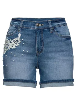 Bonprix Lace Detail Denim Shorts -Garmonic Sales Store bonprix Lace Detail Denim Shorts928948FRSC