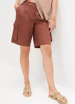 Bonprix Linen Mix Cargo Shorts -Garmonic Sales Store bonprix Linen Mix Cargo Shorts915140FRSP