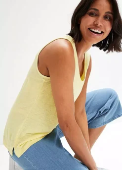 Bonprix Linen Tank Top -Garmonic Sales Store bonprix Linen Tank Top903267FRSP W02
