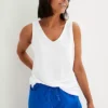 Bonprix Linen Tank Top