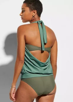 Bonprix Loose Fit V-Neck Tankini Set -Garmonic Sales Store bonprix Loose Fit V Neck Tankini Set921845FRSP W02
