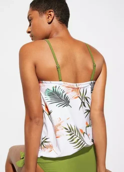 Bonprix Palm Leaf Bandeau Tankini Set -Garmonic Sales Store bonprix Palm Leaf Bandeau Tankini Set922993FRSP W04